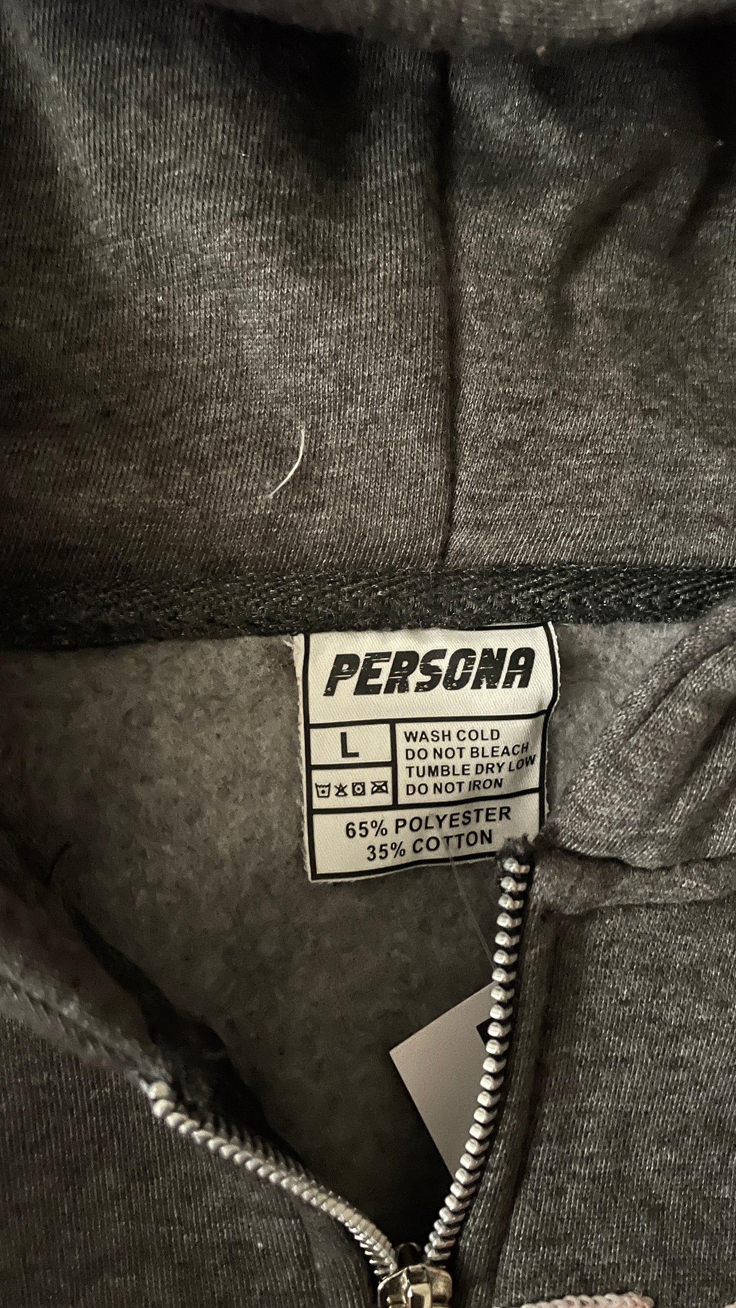 Shadow Persona Zip Up 🎈 (HIGHLY RECOMMENDED GO UP A SIZE)