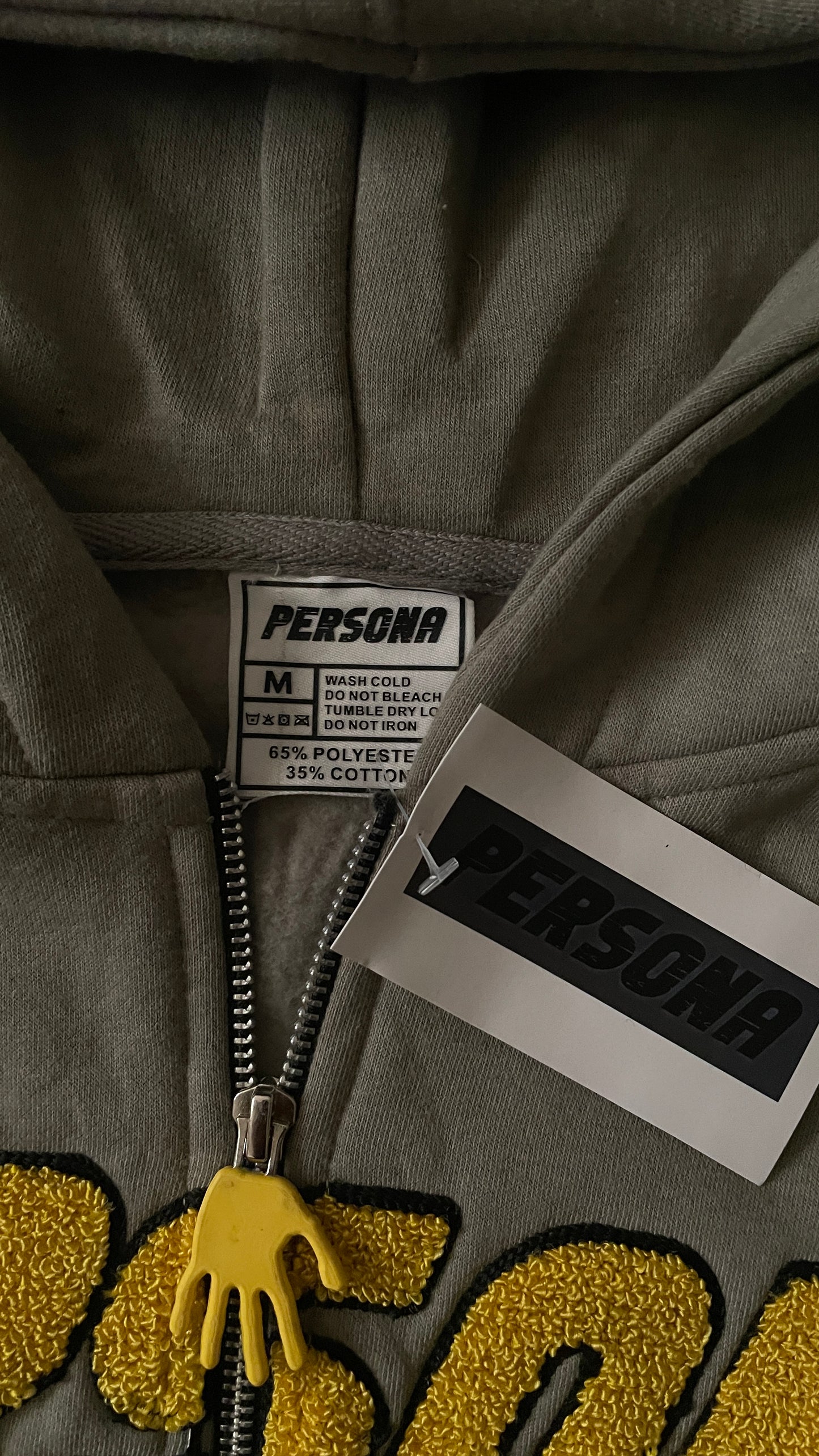 Olive Persona Zip Up 🐺 (HIGHLY RECOMMENDED GO UP A SIZE)